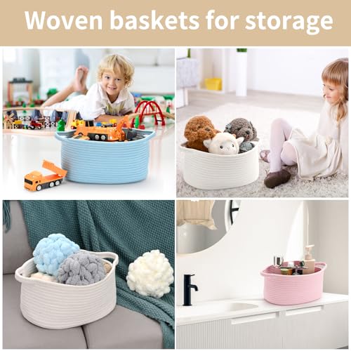 Happyiren WB-GY-2 Woven Storage Basket thumb #3
