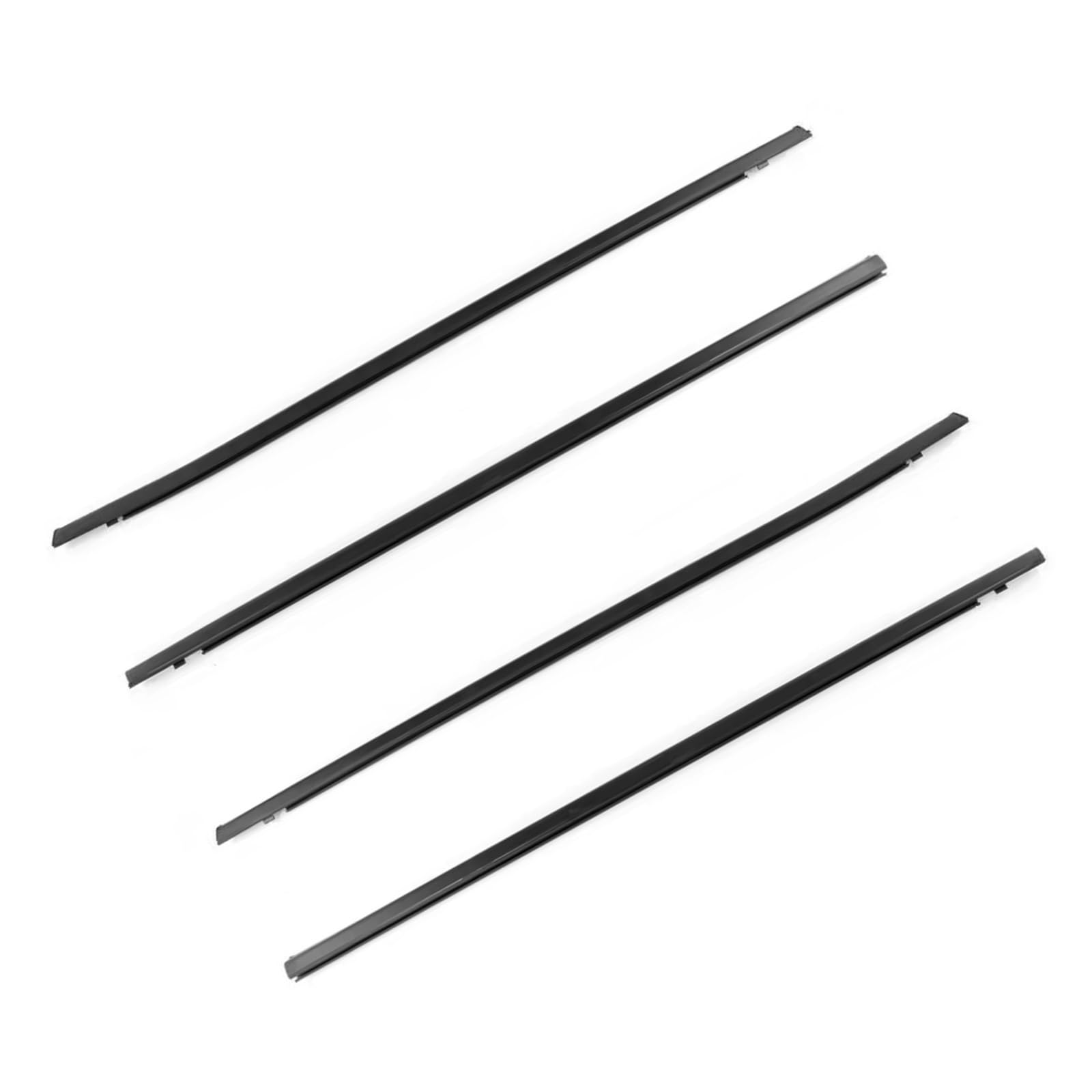 for Civic Sedan 2012 2013 2014 2015 Car Window Glass Weatherstrip Seal Belt Trim Sealing Strips Rubber Outer