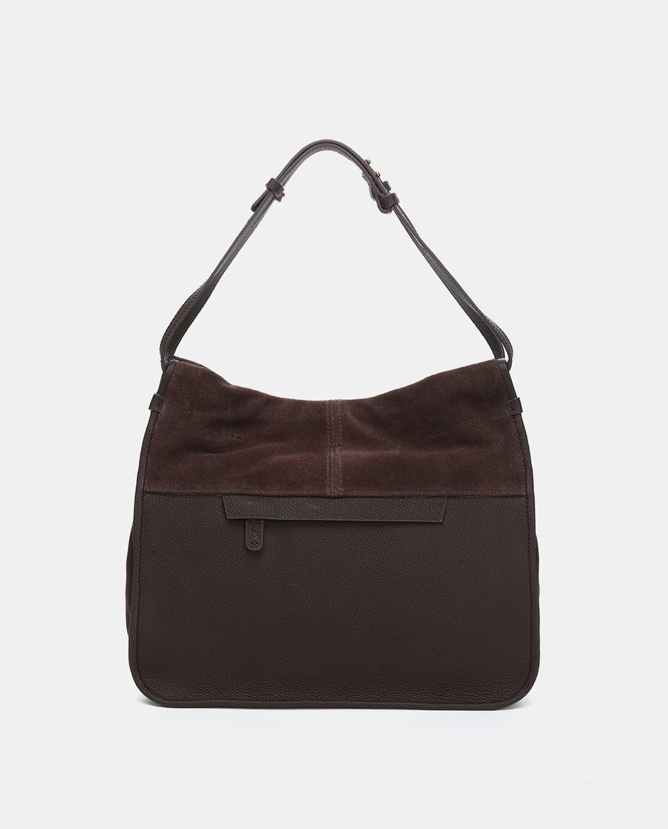 Abbacino bolso de hombro en serraje