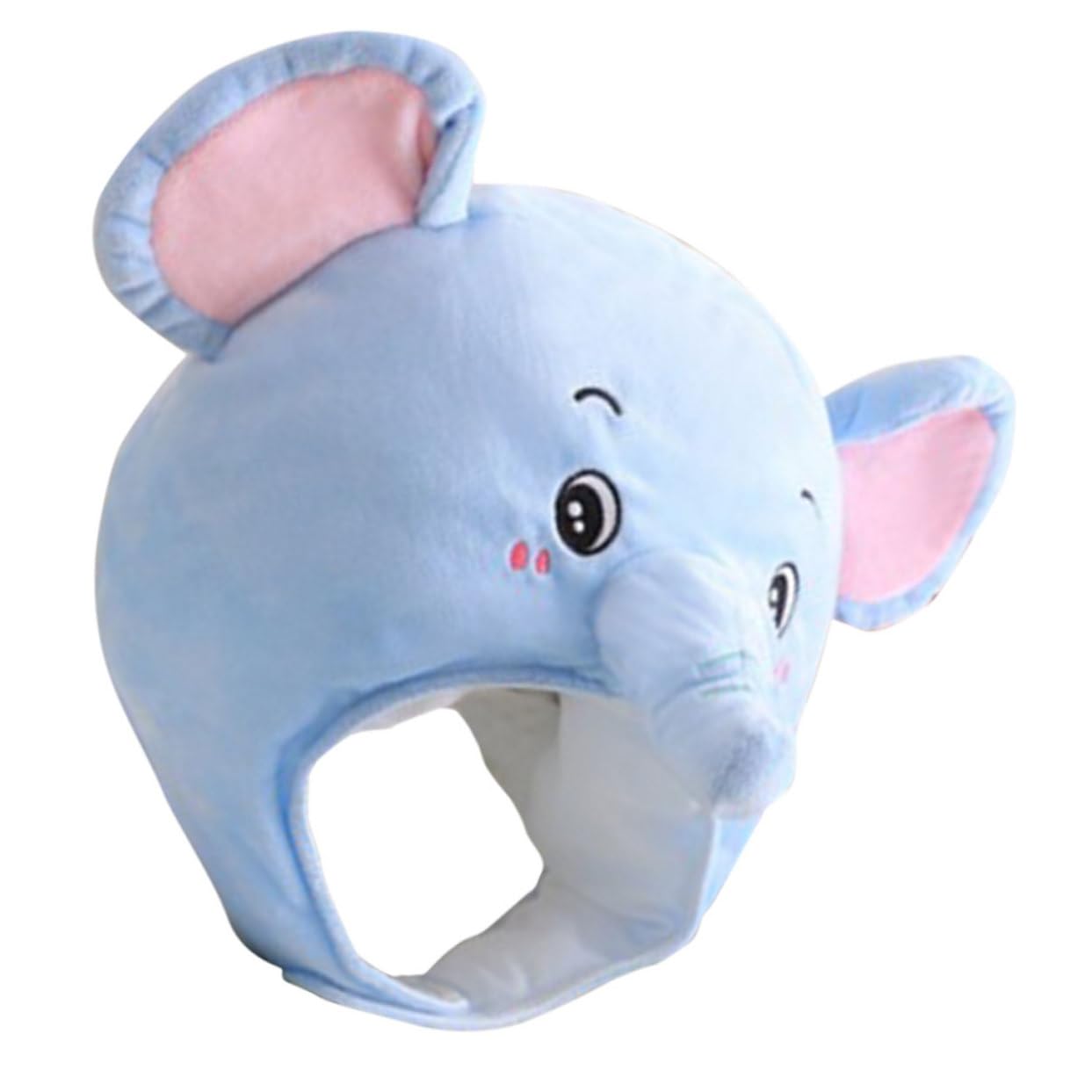 HOOTNEE Costume Hat Elephant Shape Hat Party Plush Hat Performance Hat Costume Accessory Plush Cosplay Hat Party Hat Prop Funny Hat Cosmetics headgear props prom decorate pp cotton