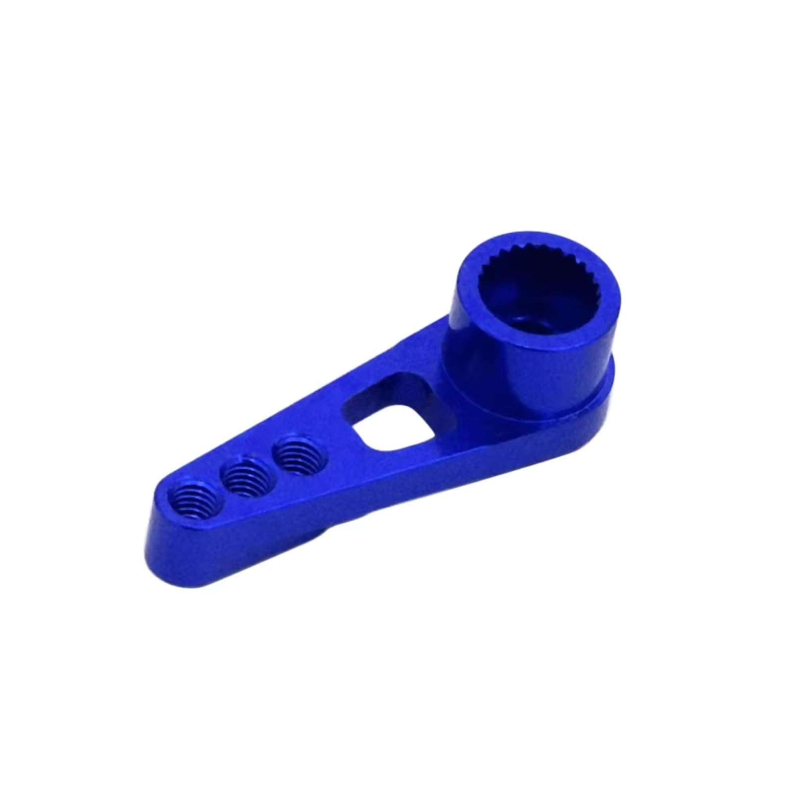 for WPL C14 C24 B14 B16 B24 B36 for MN D90 D91 D96 99S for WLtoys 12428 12429 A959 A949 A969 A979 K929 Metal Upgrade 25T Servo Arm RC Parts RC Car Accessories(Blue)