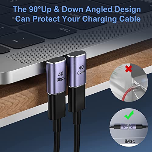 Tobo 90 Degree USB C Adapter, USB C Male to USB C Female Right Angle Connector for Steam Deck, Switch, Mac-Book Pro/Air, Tablet, Phone and More... - Image 6