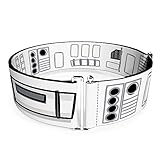 Buckle-Down Women's Cinch Belt-Star Wars Stormtroopers, 3' x 44'