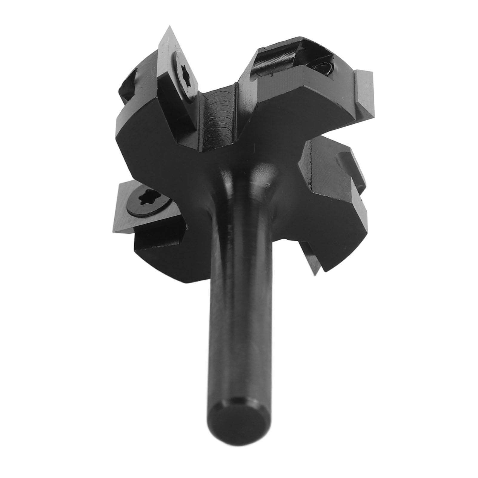 Punta per Fresa in Carburo a 4 Scanalature, Gambo 8 Mm, Saldatura Senza Soluzione di continuità, Design a Gambo Tondo, Ideale per Banchi Lavoro di Fresatura CNC, Fresatrici