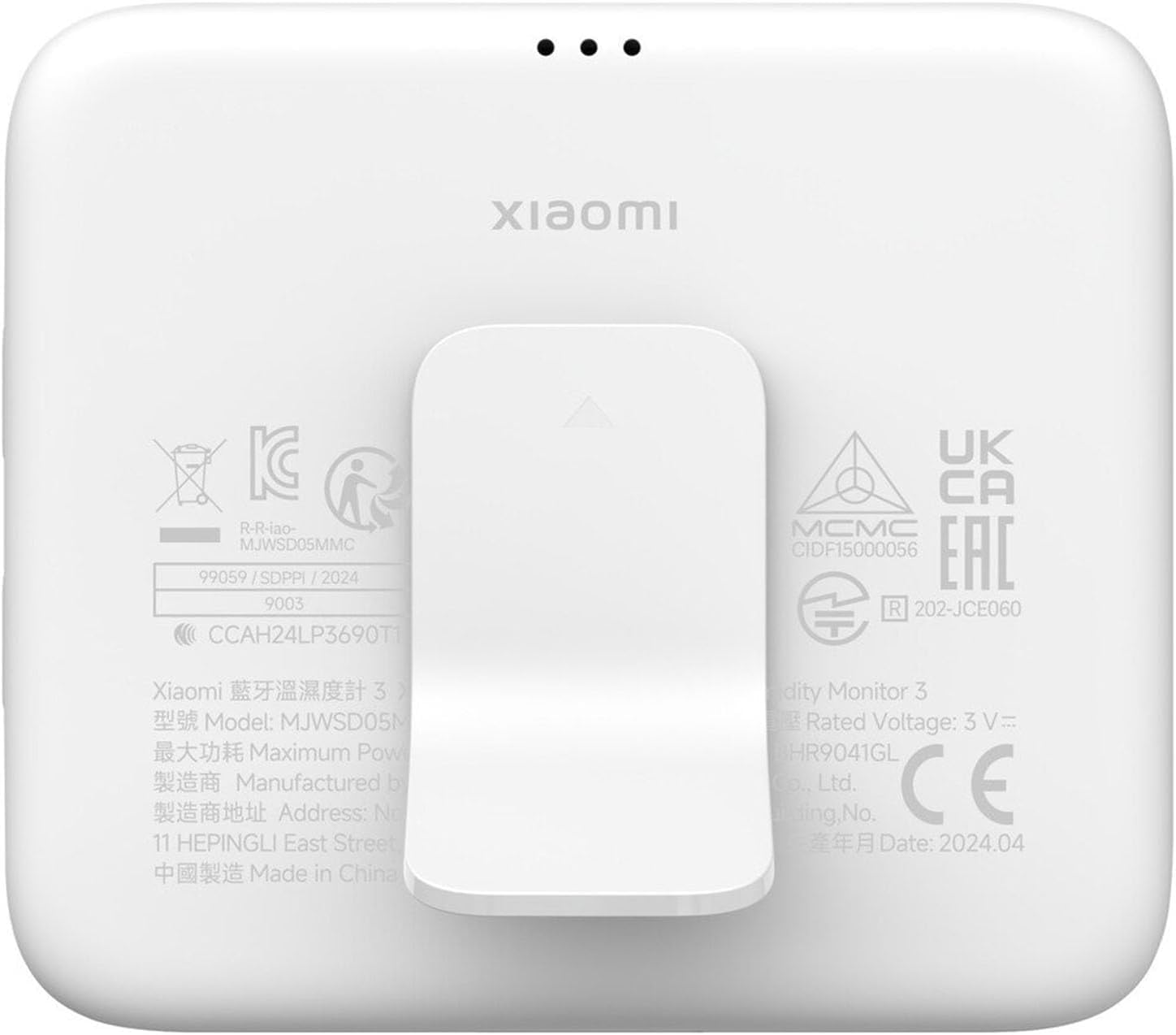 Mi Temperature and Humidity Monitor 3