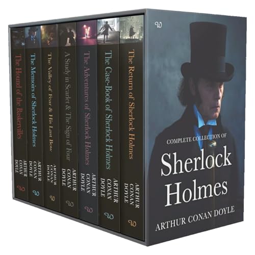 Sherlock Holmes Series Complete Collection 7 Books Set by Arthur ...
