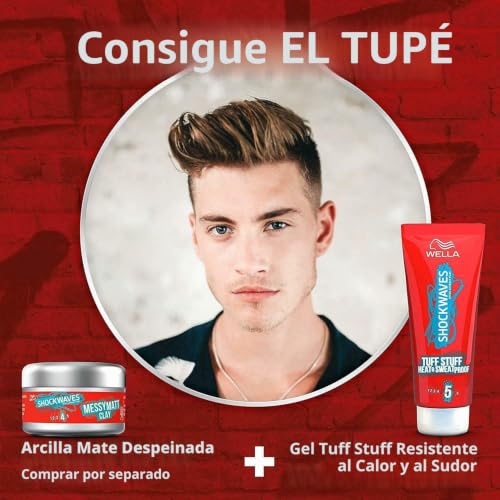 Ondas de choque Matt Arcilla 75 ml pack de 6 para cabello 5
