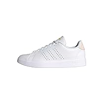 adidas Donna Advantage 2.0 Shoes, Cloud White, Putty Mauve, Gold Met, 41 1, 3 EU