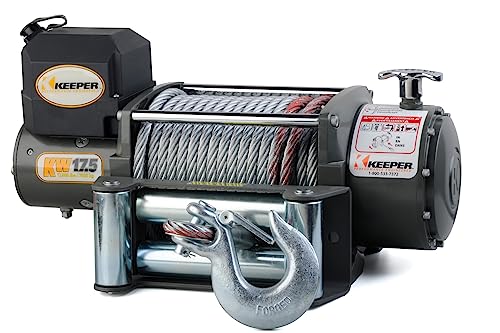 KEEPER KW 17,500 lb Electric Winch