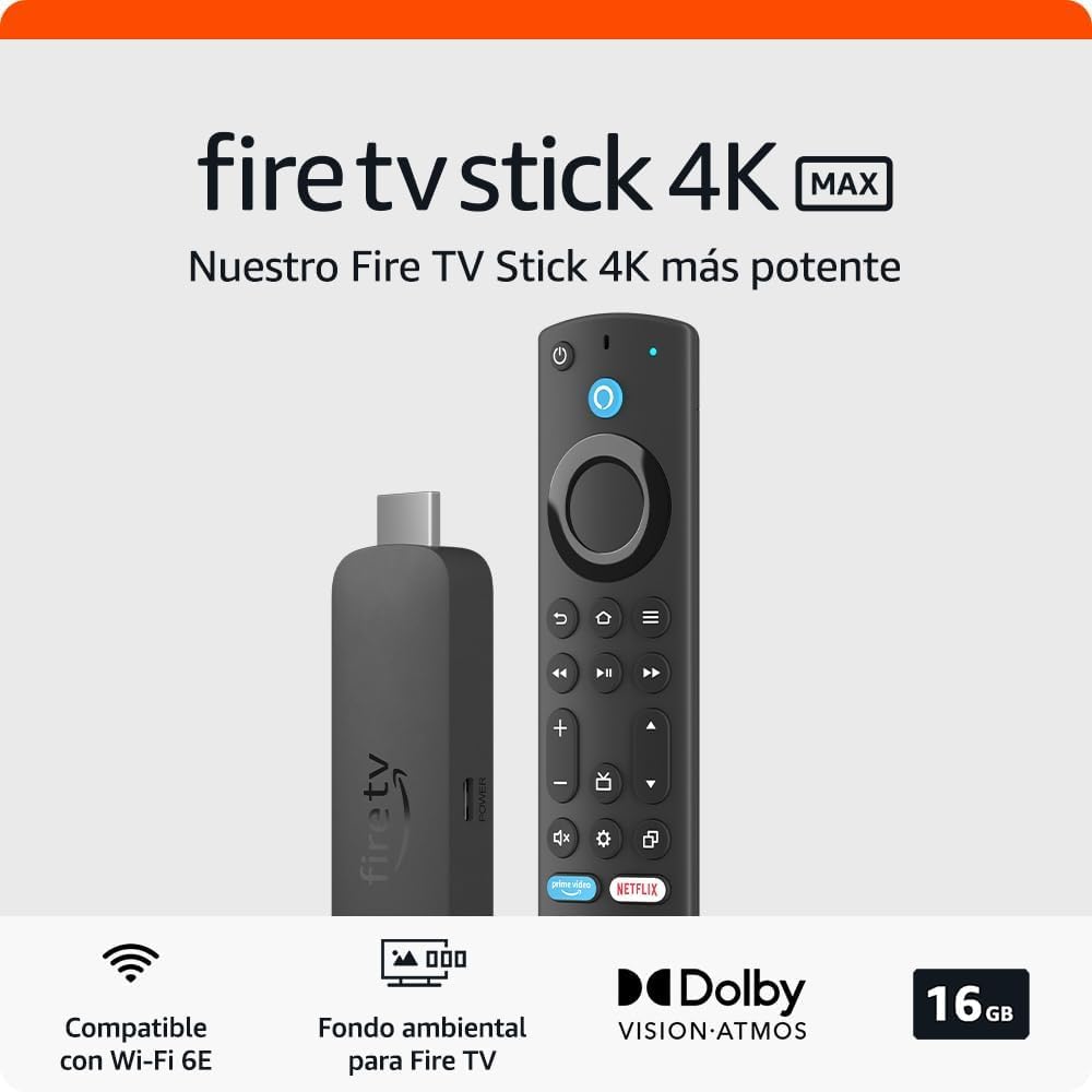 Fire TV Stick 4K Max: Streaming Ultra HD y Arte en Casa