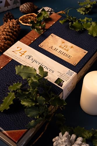 A.H.Riise Adventskalender | Rum-Genuss in der Adventszeit | 24 exquisite Mini-Flaschen | Dänische Tradition und karibischer Rum-Herstellung | Zum Verschenken oder selbst genießen | 24 x 20ml