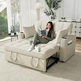 Accoudoirs équipés pour plus de praticité : Chaque accoudoir intègre un porte-gobelet pour poser verres ou tasses, ainsi qu’une poche latérale destinée au rangement de magazines, télécommandes ou petits objets du quotidien, toujours à portée de main.
