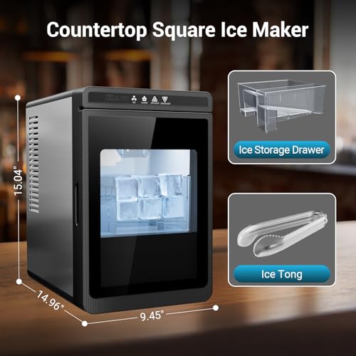 Máquina para hacer cubos de hielo transparentes miniatura 7