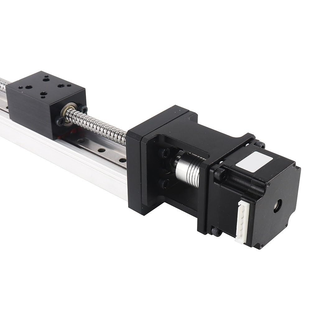 CNC milling Stepper Motor Mini Actuator Linear Module Ballscrew Sfu1204 with 42motor NEMA23 HS4128 Linear kit(NEMA17 17hs3401S,400mm)