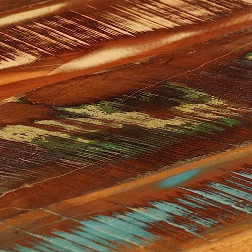 Table basse bois de récupération massif pour un salon chaleureux et convivial - 7