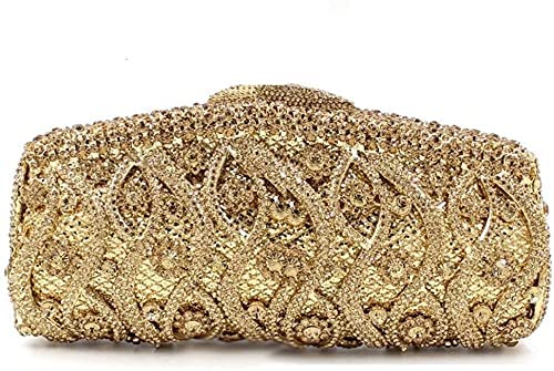 女性のイブニングハンドバッグ、ダイヤモンドディナーバッグバンケット