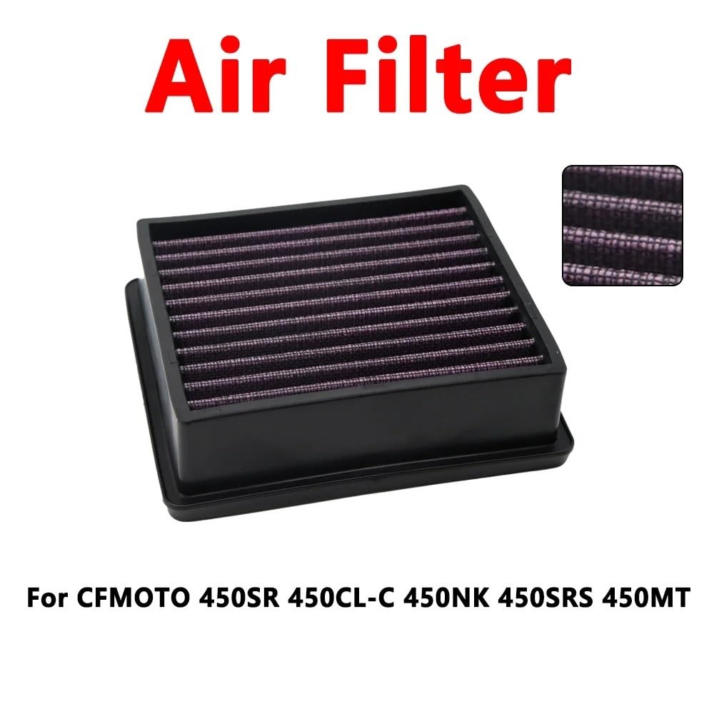 Doppio strato acciaio rinforzato‌ Per 450NK 450SRS | Elemento filtrante Per flusso d'aria Per accessori