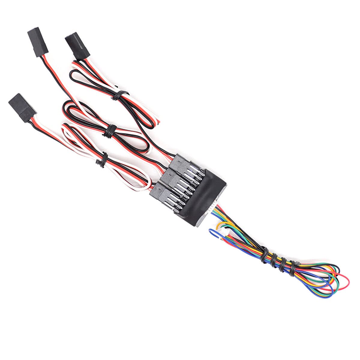ZEZEFUFU RC Scale Crawler Led Scheinwerfer/Rücklicht Licht Kit Zubehör Lenkung Bremse Smart Simulation Blitzlichter für Traxxas TRX-4 2021 Ford Bronco 1/10