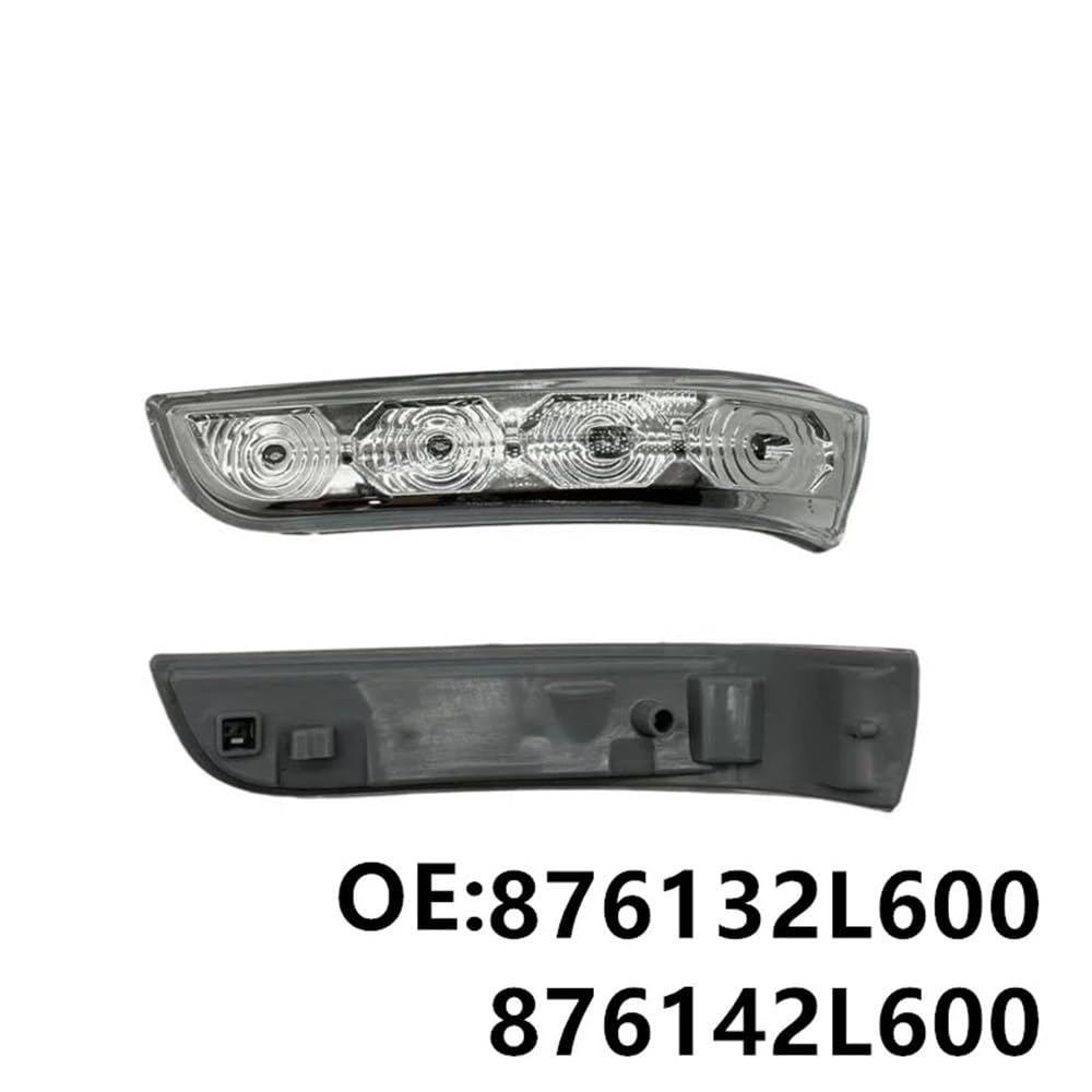 Indicador Espejo Lateral para Hyundai para I30 2009-2012 Luz Señal De Espejo Retrovisor Lateral Luces LED De Coche Ultrabrillantes Lámpara Marcha Atrás De Automóvil