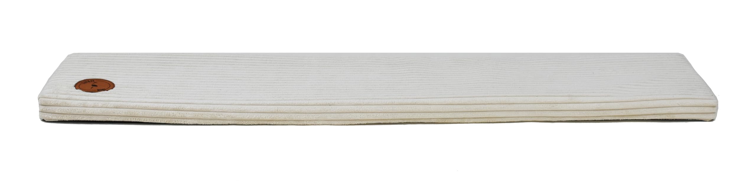 Prime Katzen Fensterliege Für Katzen, Fensterbank mit Einer Rutschfesten Rückseite, Katzenbett Fensterbank 50cm x 20cm Europäischen Union hergestellt (Creme, 100 x 20 x 3 cm)