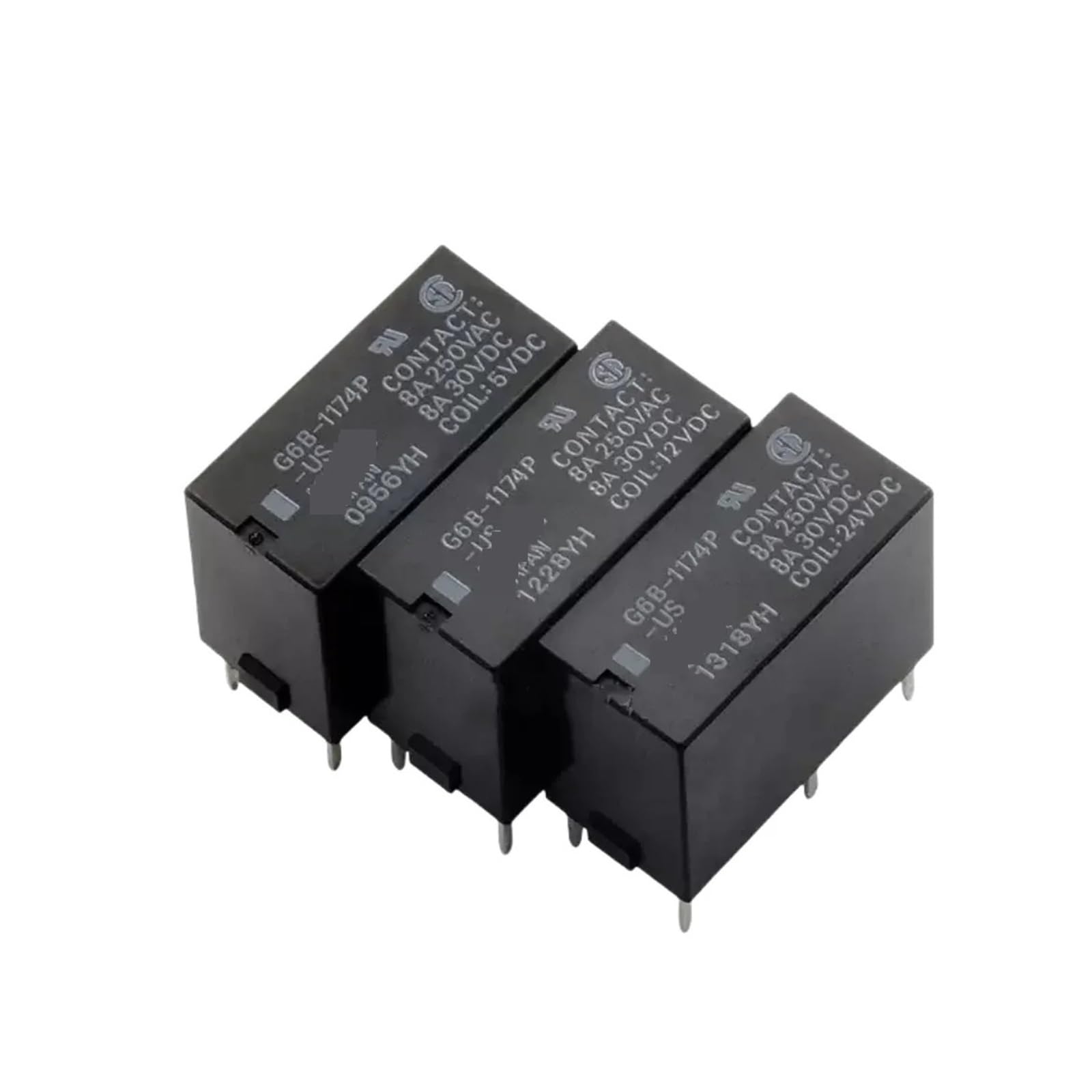 K66SIYV5KY 5PCS G6B-1174P-US 5VDC 12VDC 24VDC 4PIN 8A 250VAC relay G6B-1174P-US-5VDC G6B-1174P-US-12VDC G6B-1174P-US-24V