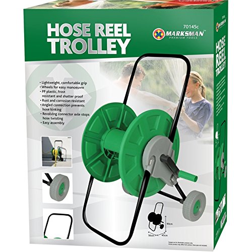 Portable Hose Reel with Trolley Wheels
