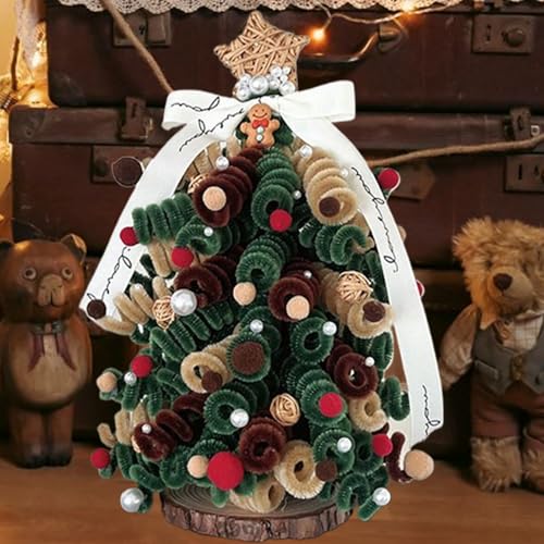 Décoration de table pour Noël pour les familles qui aiment les fêtes de fin d'année - 4