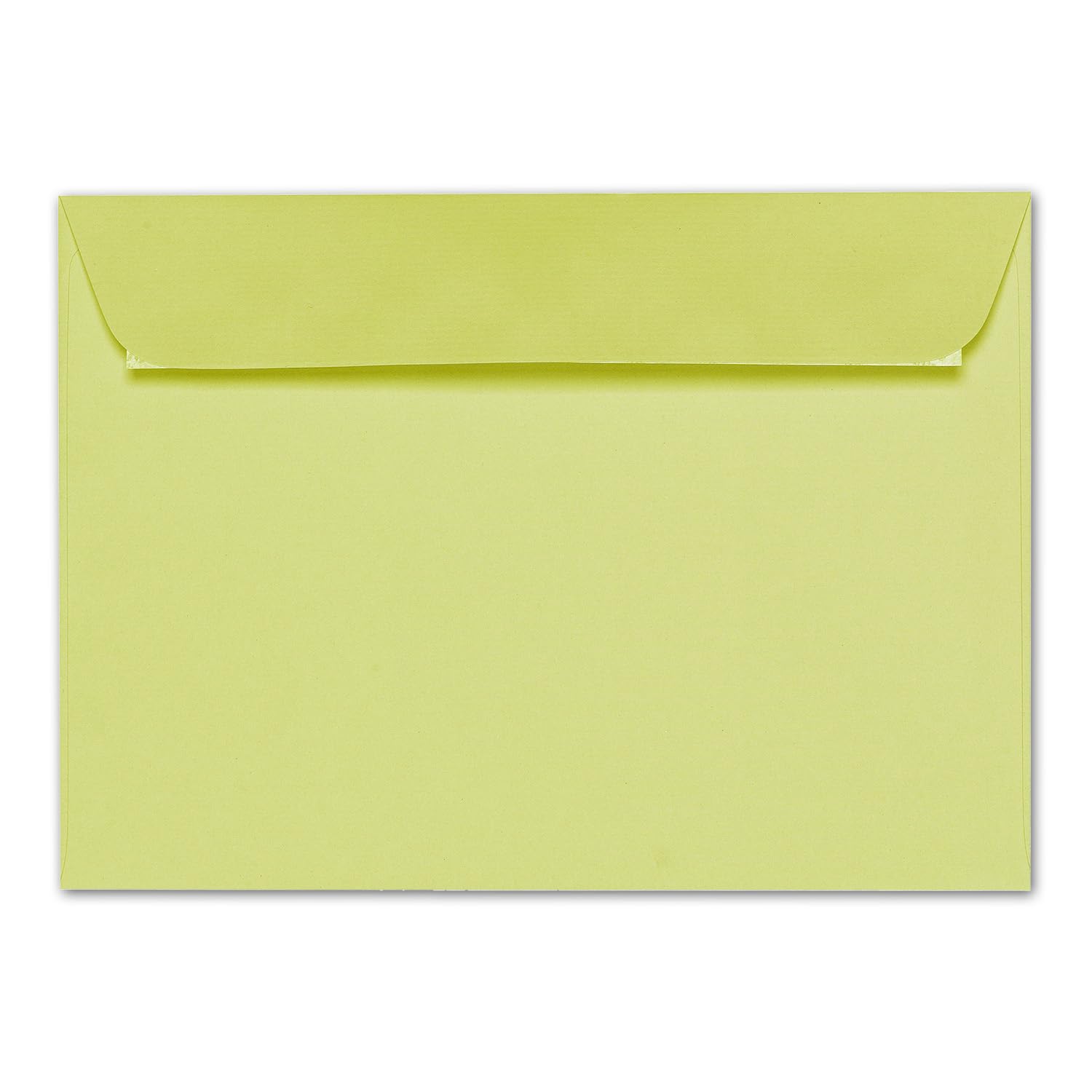 ARTOZ 200 x koperty DIN C5 zielone (limonkowe) – 229 x 162 mm, koperta bez okienka – koperty samoprzylepne – seria ARTOZ 1001