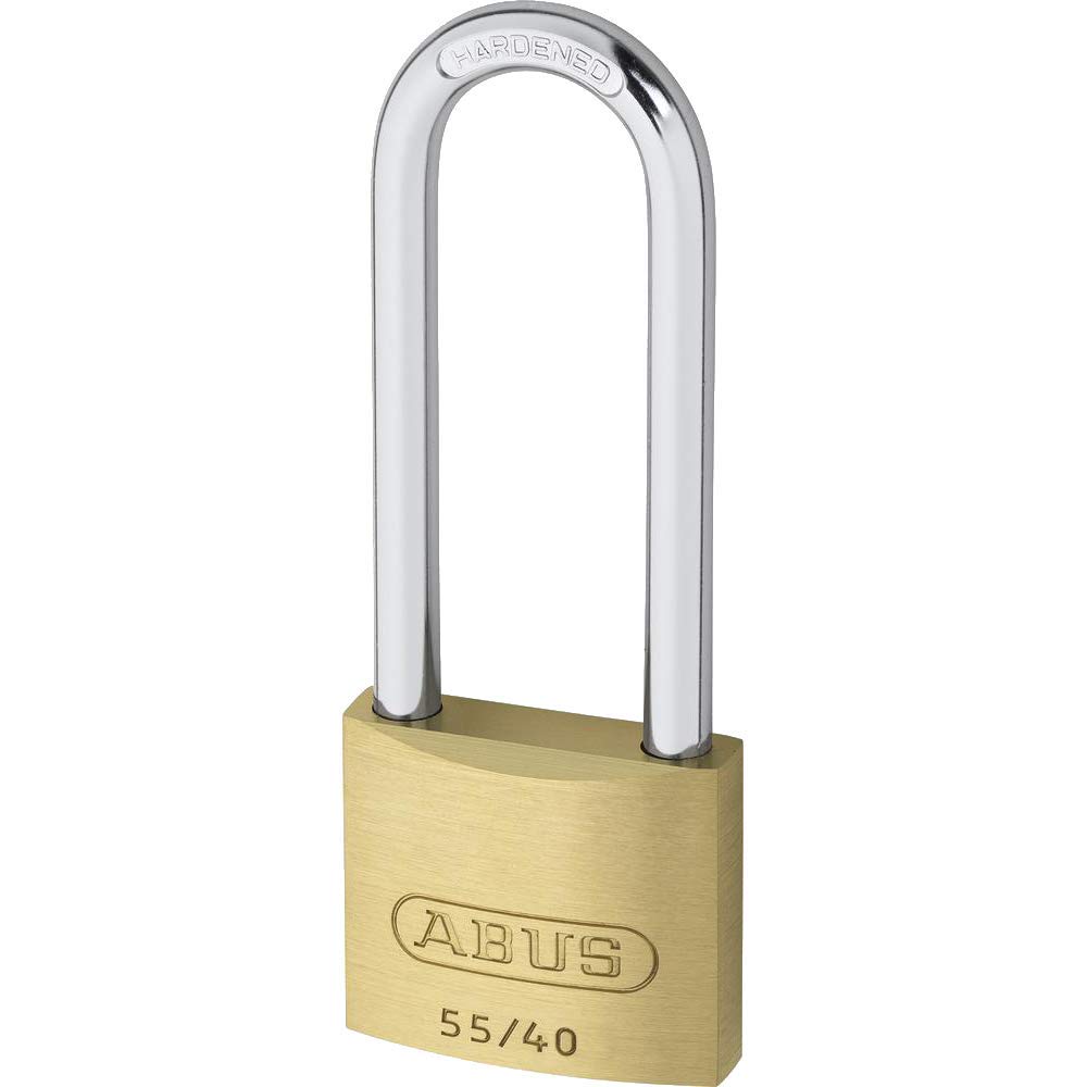 ABUS 04763 - Lucchetto in ottone speciale con arco lungo, 63 mm, per chiave tipo 5401