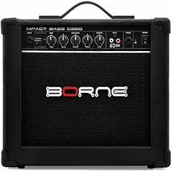 Amplificador Para Contra Baixo Borne Impact Bass CB60 20W Bivolt