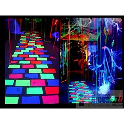 StickersLab – Pigmento aditivo en varios colores, polvo luminoso que se ilumina en la oscuridad (base blanca) (50 gramos, azul cielo)