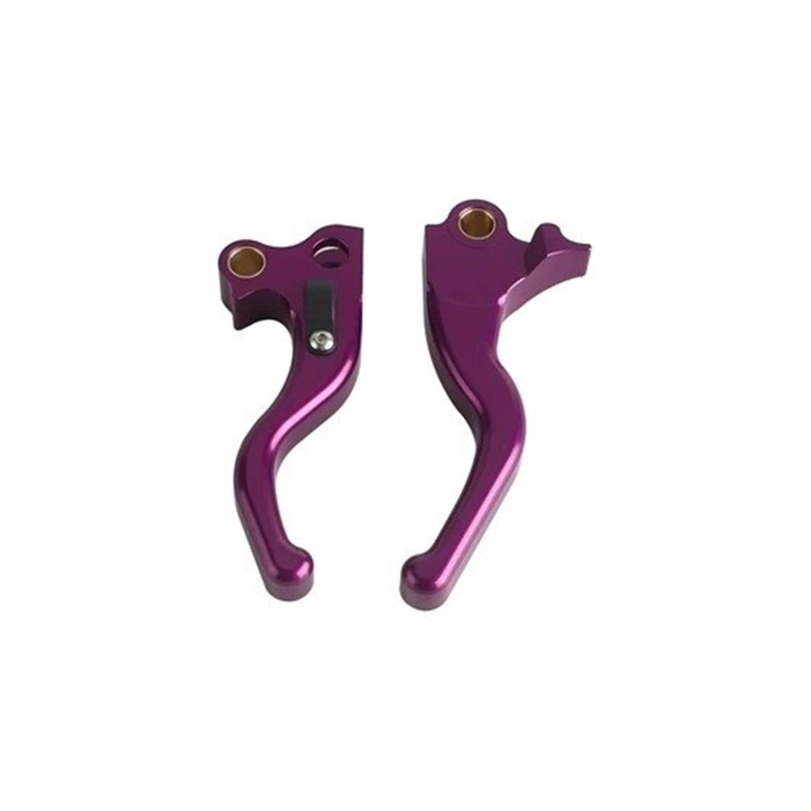 Wkdyriwo Purple Finger Brake Clutch Lver Motorcycle Short Hand Levers For Har&Ley Dyna Fxds Fxdf Fxdl Fxdb Fxdc Fxd Fxdx Fld Fxdwg Low Rider S Motorcycle Brake Clutch Levers