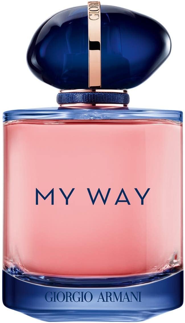 Giorgio Armani My Way Intense for Women Eau de Parfum Spray Rechargeable Refillable, 3.0 Ounce