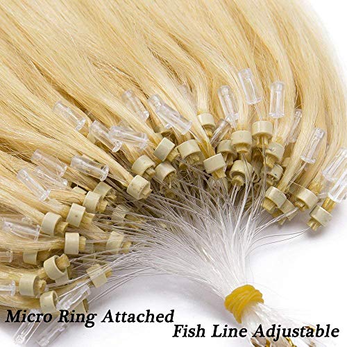 Rich Choices 60cm Extension Capelli Veri Anelli