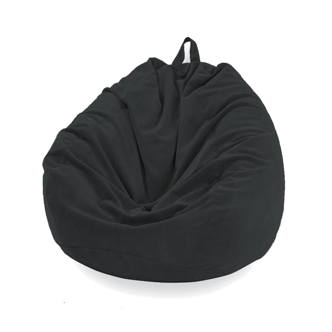 BGGIWY Corduroy Lazy Sofa Cover Solid For Bean Bag Chair Water Drop Shape Living Room Nordic Furniture Relax Leisure Sofa Sack