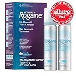 Women's Rogaine 5% Minoxidil Foam, Topical Once-A-Day Hair Loss Treatment for Women to Regrow Fuller, Thicker Hair, Unscented, 4-Month Supply, 2 x 2.11 oz - Image 2
