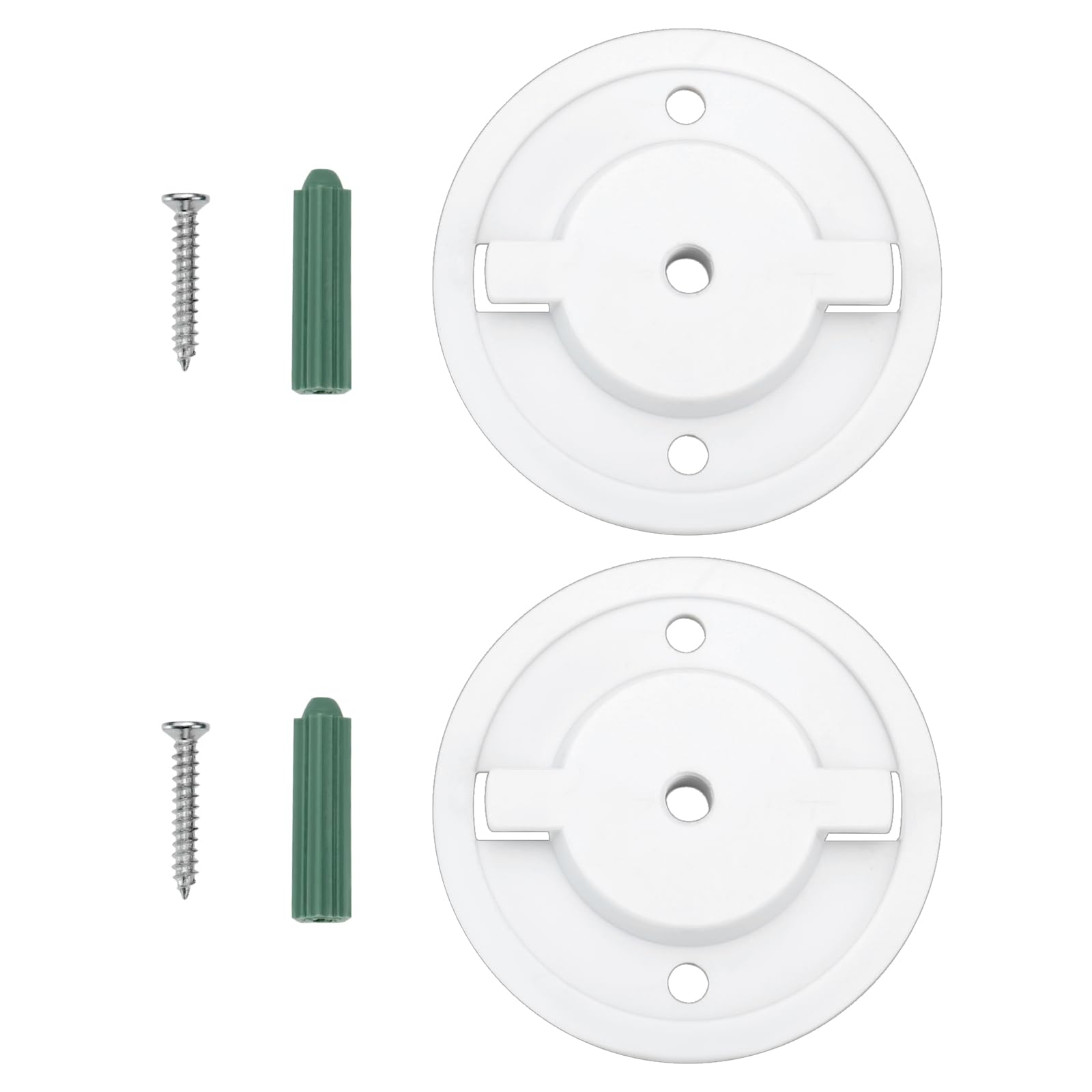 ECSiNG 2 Set Smart Camera Wall Mounting Base TL70 Accessories Compatible with Tapo C200 Compatible with TP-Link C210 White 55cm with Screw