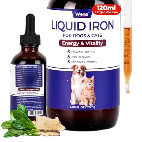 4oz Liquid Iron for Dogs & Cats