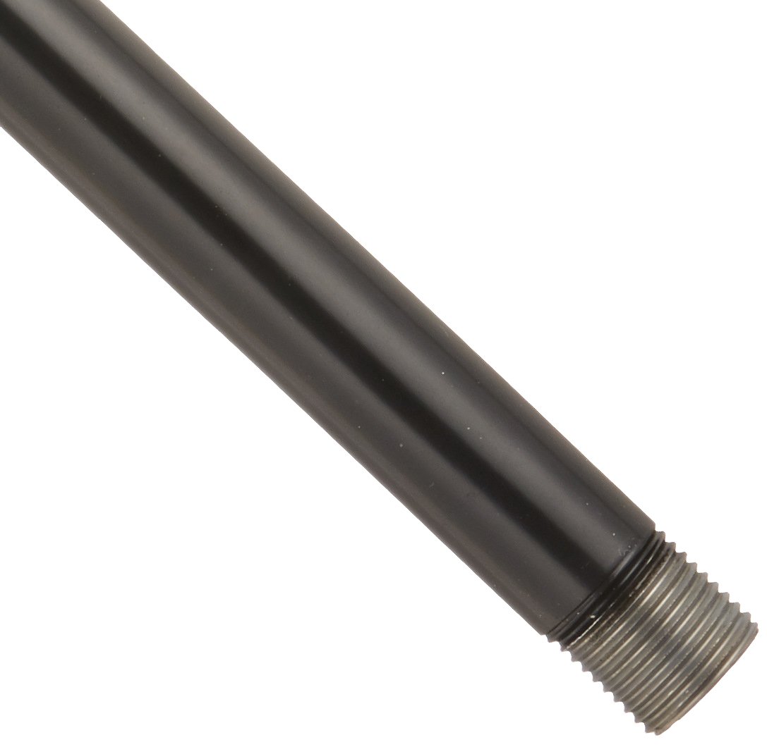 RAB LightingST12B Lawn Light Mounting Stem, Steel, 12" Length, Black