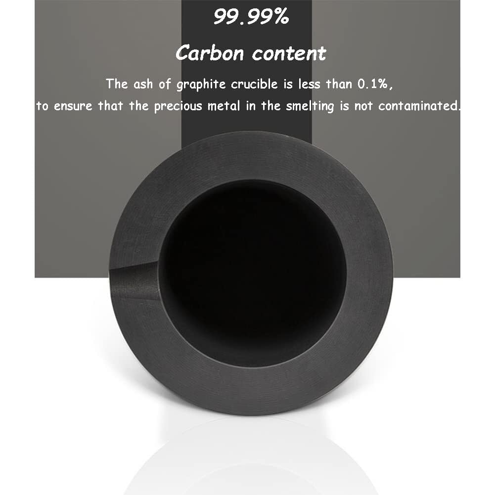 Kit Creuset Graphite 1kg 2kg 3kg, Fusion Four Fonte Or Argent, Haute Conductivité Thermique(2kg)