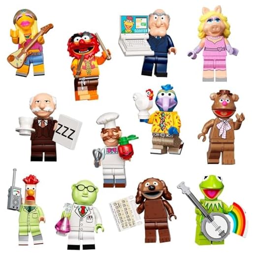 Auswahl: Lego Minifigures 71033 - The Muppets - Muppet Show Minfiguren Sammelfiguren (13 - Komplettsatz (12 Figuren))