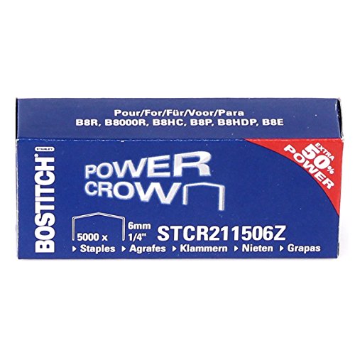 Bostitch STCR211506Z Heftklammern für B8 Flat Clinch / B8 New Gen / B8 Mini / B8 Classic Menge pro Packung 5000 Klammerstärke 11 x 6 mm