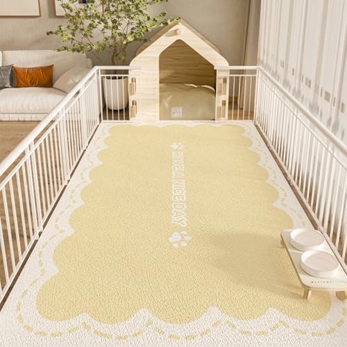 カーペット PU革 PVC 防汚 拭ける 猫 犬 ペット用 防水マット 可愛い柄 速乾 トイレ下敷きマット 犬 猫用 洗える 撥水 滑らない 床暖房対応 ケージ用 繰り返し利用 フリーカット 60*90cm