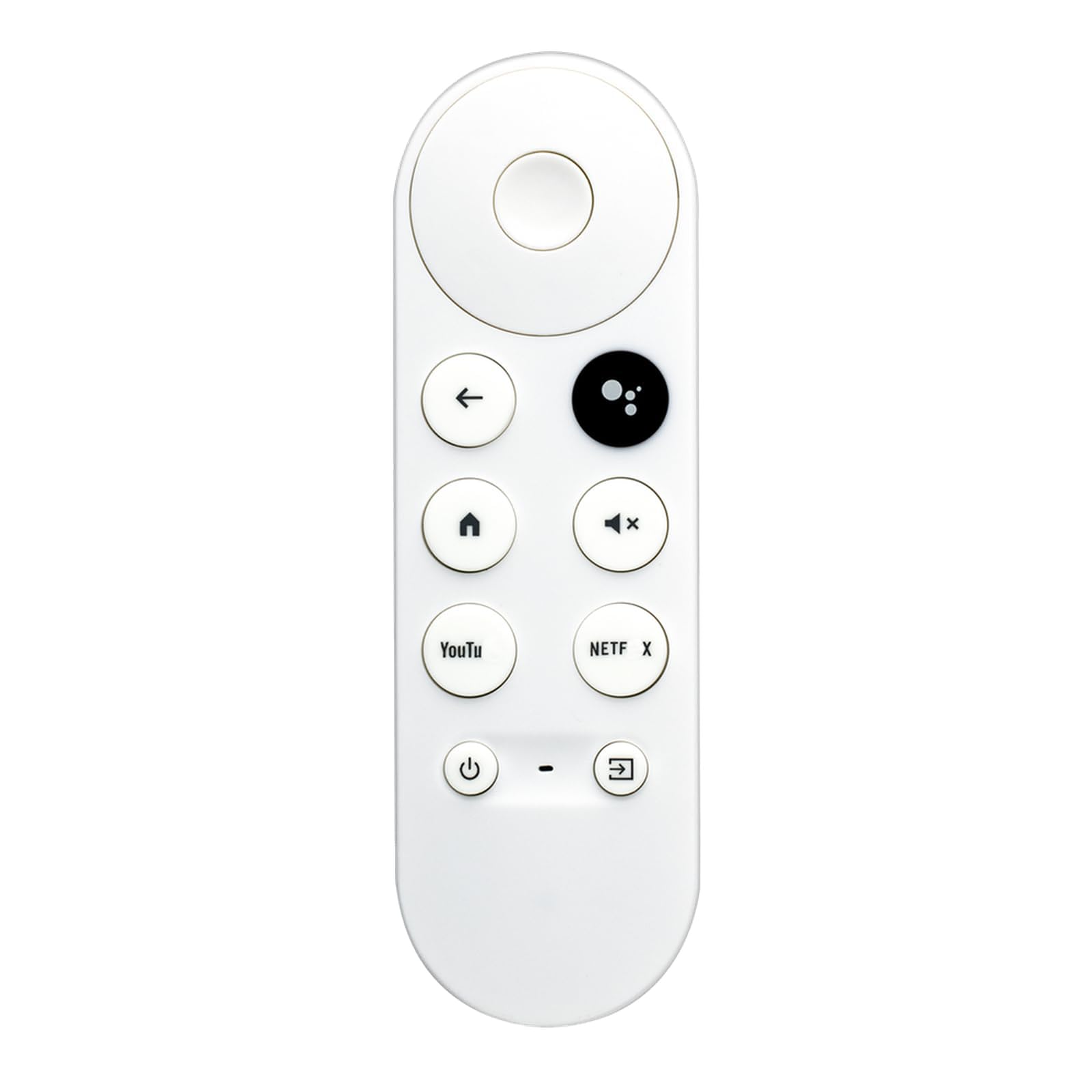 ZBNVS New Universal Remote Control Compatible with Google Chromecast 4k Snow, Voice Remote Control for G9N9N/GA01409-US/GA01919-US/GA01920-US/GA01923-US/GA02463-US/GA02464-US.(Remote Control ONLY)