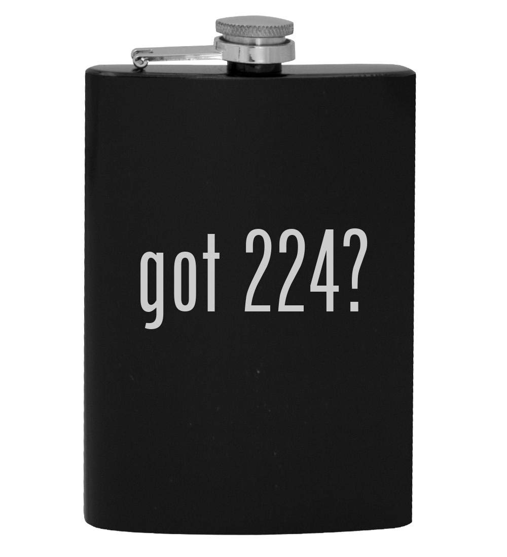 got 224? - 8oz Hip Drinking Alcohol Flask