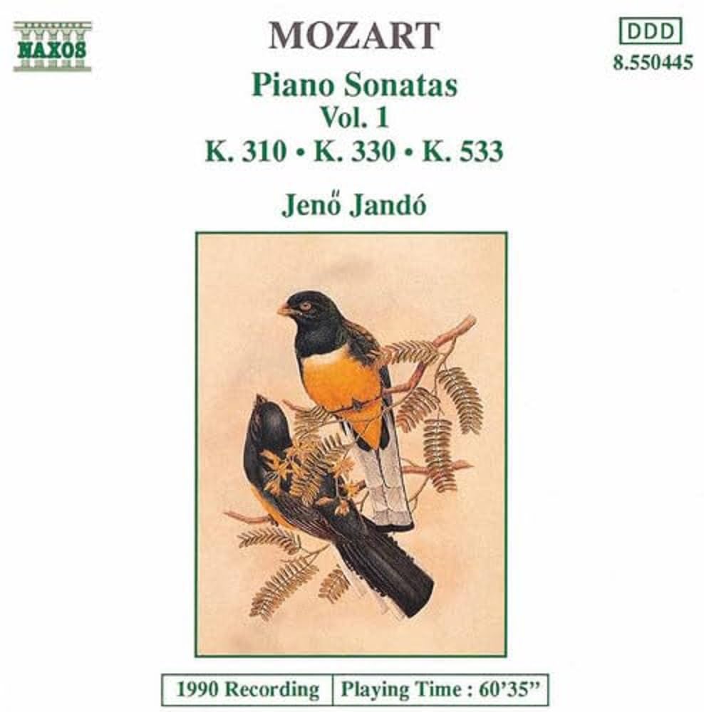 Mozart Piano Sons Vol 1