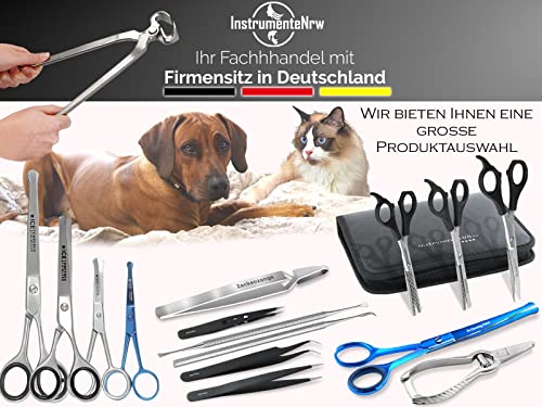Hunde Mundspiegel mit Vergrößerung Zahnsteinentferner Zahnspiegel für Haustiere Zahnpflege aus Edelstahl Zahnreinigung Zahnpflege. Auch für Katzen Silber – Bild 7
