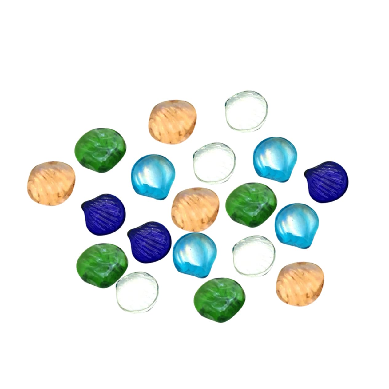 GALPADA Fish Tank Stone Ornament Aquarium Gravel Fish Tank Rocks Fish Tank Gravel Aquarium Marbles Fish Tank View Fish Tank Decor Gems for Sand Water Tank Decoration Fish Tank Accessories