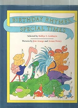 Hardcover Birthday Rhymes, Special Times Book