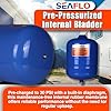 SEAFLO 2 Gallon Pre-Pressurized Accumulator Expansion Tank Reduces Pump Cycling, Smooth Water Flow, 87 PSI, 3/4 MNPT, Compact Design for RV, Marine, Boat & Off-Grid Systems